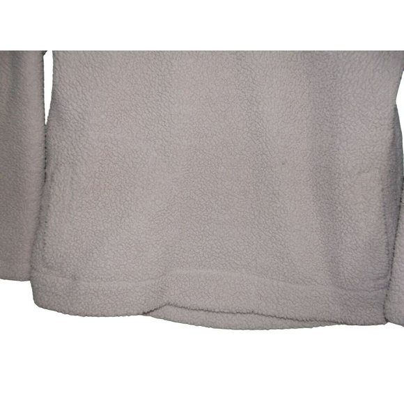 Old Navy 1/2-Zip Pullover Womens Large Sherpa Mauve Plum Pink jacket shirt - Picture 6 of 9